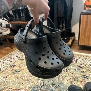 Platform Crocs